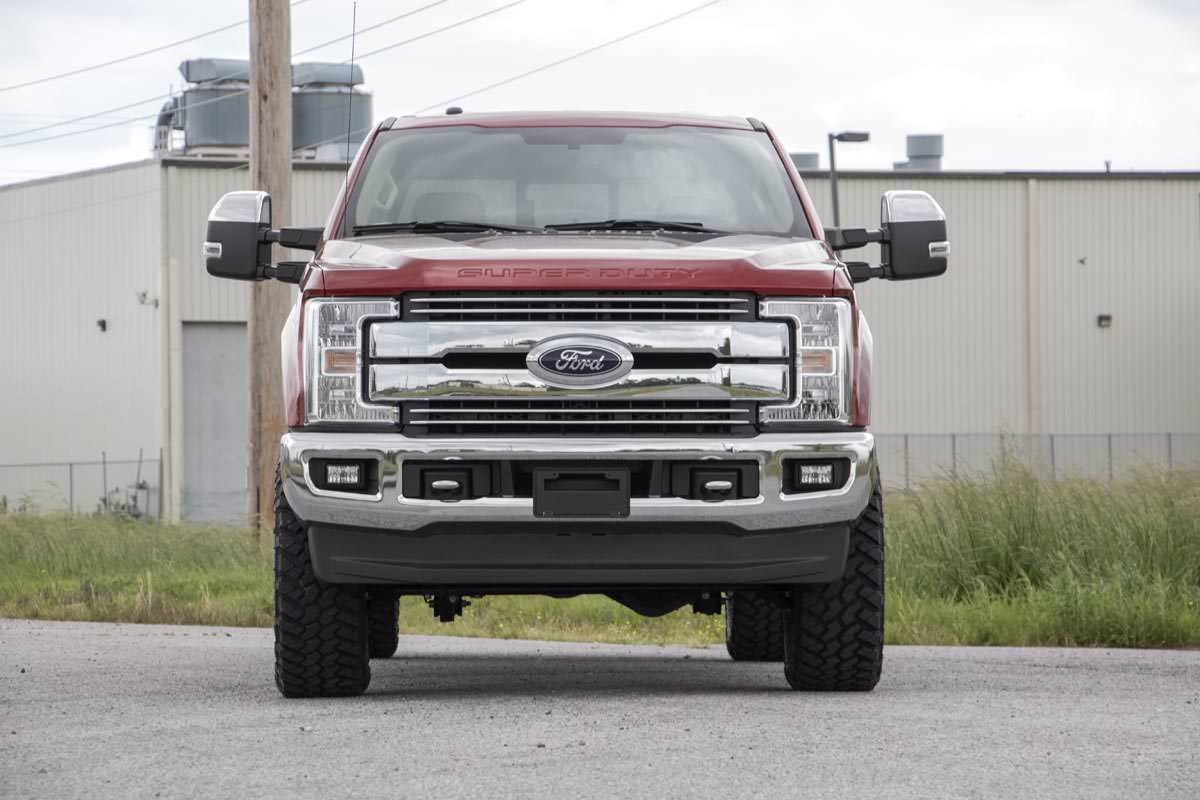 Ford F-250 Super Duty Suspension Lift Kit - Front + Rear - Rough Country - 3 Inch, N3 Shocks - '17-'22